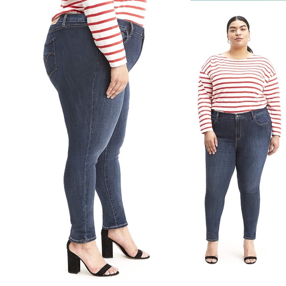 Levi's Women's 721 High Rise Skinny Jeans - Picture 2 of 6